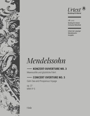 Mendelssohn: Ouvertüre op.27 Meeresstille