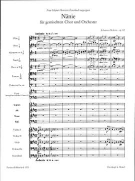 Brahms: Nänie op. 82