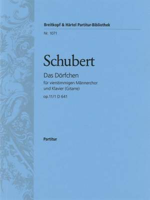 Schubert: Das Dörfchen op.11/1 D 641