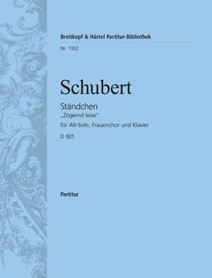 Schubert: Ständchen D 921 (2. Fassung)