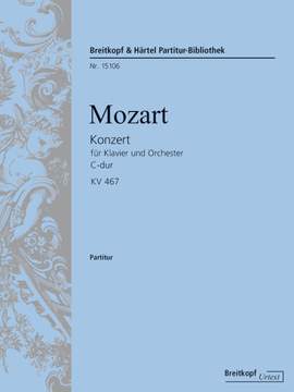 Mozart, W: Klavierkonzert 21 C-dur KV 467