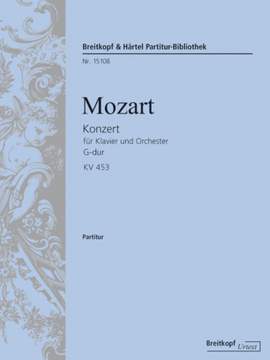 Mozart: Konzert für Klavier und Orchester G-dur KV 453