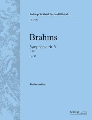 Brahms: Symphonie Nr. 3 F-dur op. 90
