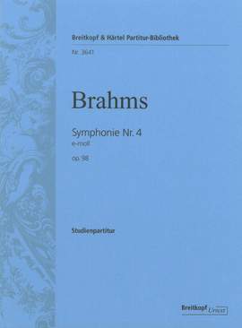 Brahms: Symphonie Nr. 4 e-moll op. 98