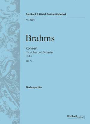 Brahms: Violinkonzert D-dur op. 77
