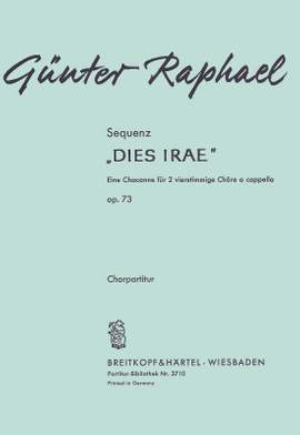 Raphael, G: Sequenz "Dies Irae" op. 73