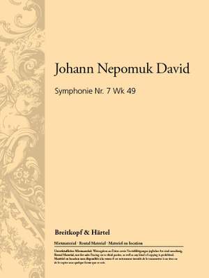 David: Symphonie Nr. 7 Wk 49