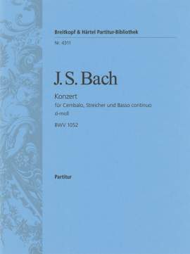 Bach, JS: Cembalokonzert d-moll BWV 1052