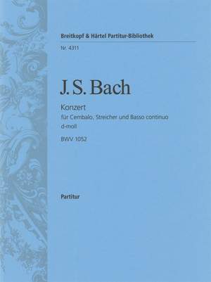 Bach, JS: Cembalokonzert d-moll BWV 1052