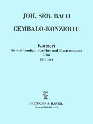 Bach, JS: Cembalokonzert C-dur BWV 1064