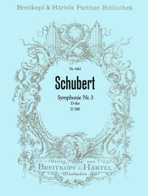Schubert: Symphonie Nr. 3 D-dur D 200