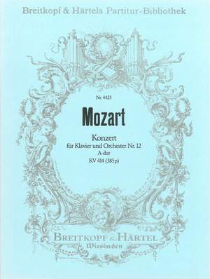 Mozart: Klavierkonzert 12 A-dur KV 414