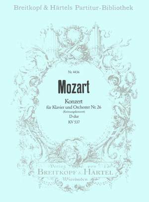 Mozart: Klavierkonzert 26 D-dur KV 537