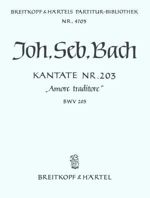 Bach, JS: Kantate 203 Amore