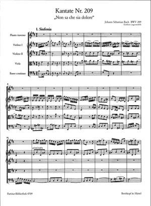 Bach, JS: Kantate 209 Non sa che sia dol