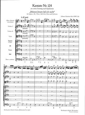 Bach, JS: Kantate 124 Meinen Jesum lass