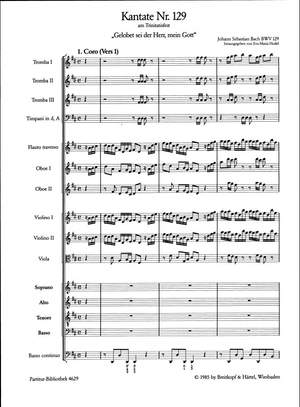 Bach, JS: Kantate 129 Gelobet sei der