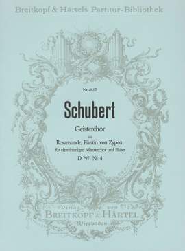 Schubert: Rosamunde D 797. Geisterchor