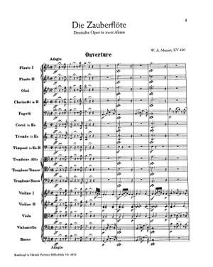 Mozart: Zauberflöte KV 620