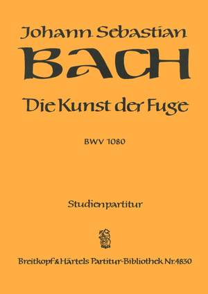 Bach, JS: Die Kunst der Fuge BWV 1080