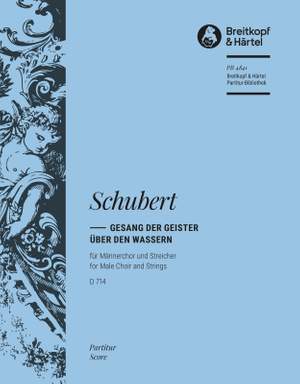 Schubert: Gesang der Geister D 714