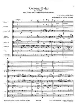 Stamitz: Violinkonzert B-dur