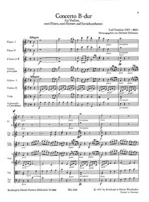 Stamitz: Violinkonzert B-dur