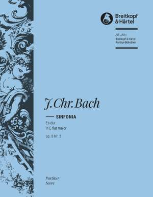 Bach: Sinfonia Es-dur op. 6/3