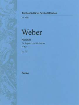 Weber: Fagottkonzert F-dur op. 75