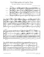 Schubert: 5 Menuette mit 6 Trios D 89 Product Image