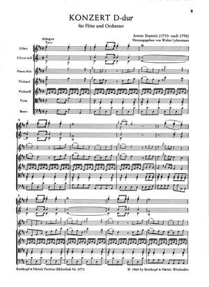Stamitz: Flötenkonzert D-dur