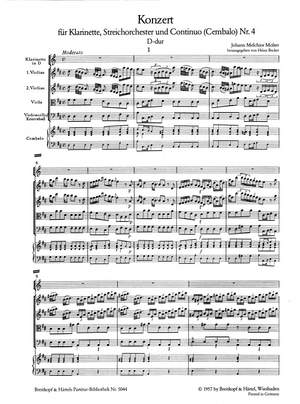 Molter: Klarinettenkonzert Nr. 4 D-dur