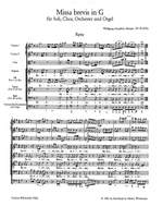Mozart: Missa brevis in G KV 49 (47d) Product Image