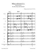 Mozart: Missa solemnis c/C KV 139(47a) Product Image