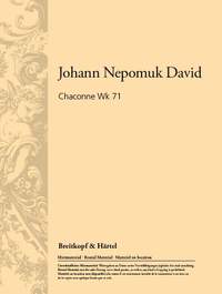 David: Chaconne Wk 71