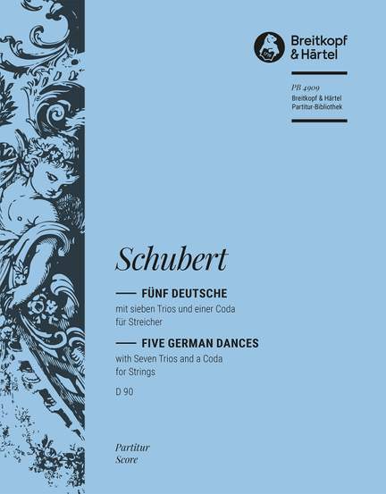 Schubert: 5 Deutsche mit 7 Trios D 90