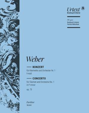 Weber: Klarinettenkonzert 1 f-moll