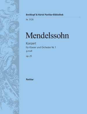 Mendelssohn: Klavierkonzert 1 g-moll op.25