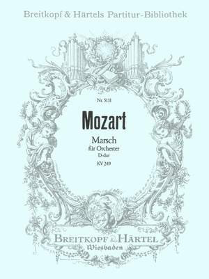 Mozart: Marsch D-dur KV 249 (Haffner)