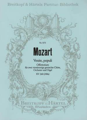 Mozart: Venite, populi KV 260 (248a)