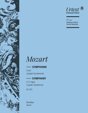 Mozart, W: Symphonie C-dur KV 551