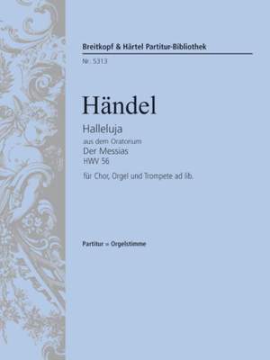 Händel: Halleluja aus Messias HWV 56 Chor,Org (Trp ad lib)