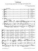 Händel: Halleluja aus Messias HWV 56 Chor,Org (Trp ad lib) Product Image