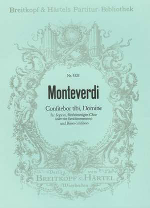 Monteverdi: Confitebor tibi, Domine