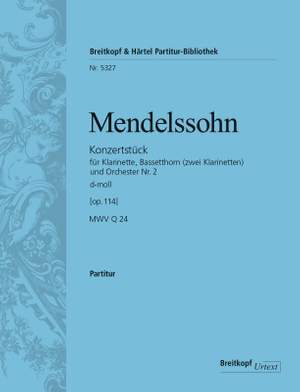 Mendelssohn: Konzertstück 2 d-moll op. 114