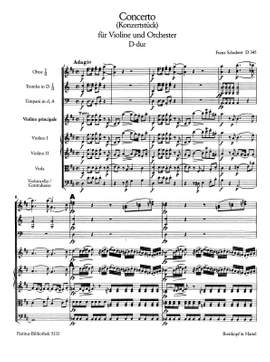 Schubert: Konzertstueck D-dur D 345