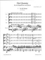 Brahms: Drei Quartette op. 64 Product Image