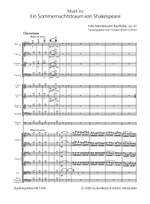 Mendelssohn: Musik zu ein Sommernachtstraum op. 61 Product Image