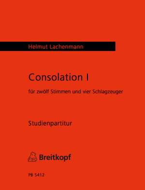 Lachenmann: Consolation I- revidierte Fassung 2000