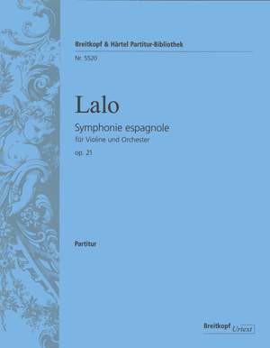 Lalo, E: Symphonie espagnole op. 21